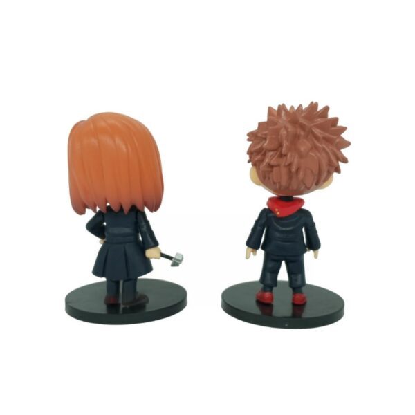 Jujutsu Kaisen Set of 2 Yuji Itadori & Nobara Kugisaki Action Figurines (Set B) 10 CM - Image 2